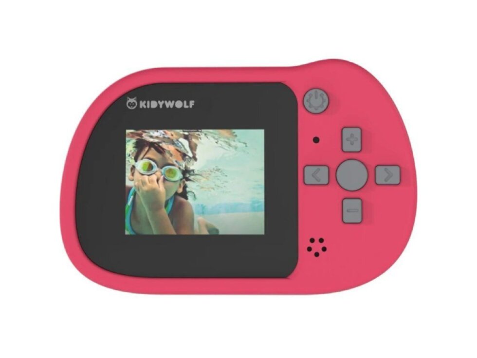 Dětský vodotěsný fotoaparát Kidywolf Kidycam - Pink