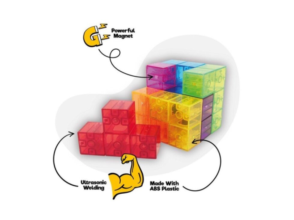 Magická magnetická kostka - Hlavolam