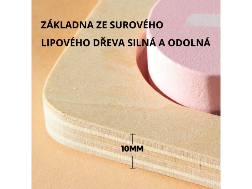 Vkládací puzzle Čísla - 15 dílků