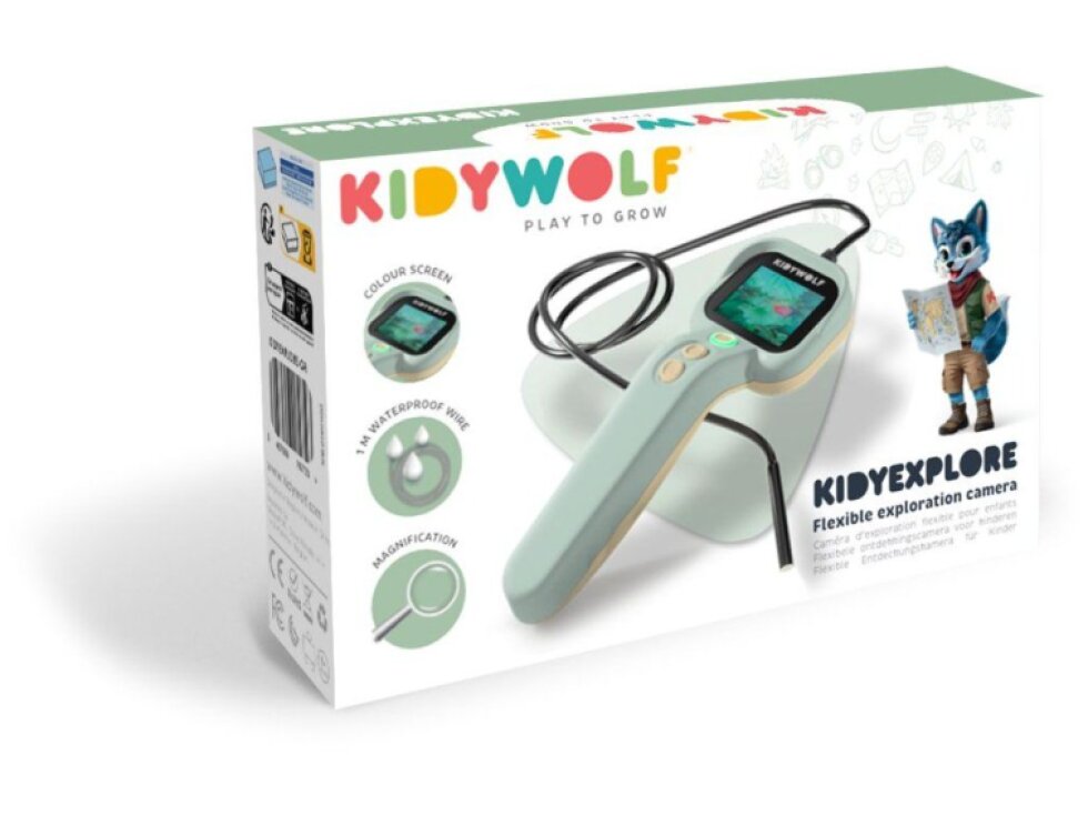 Flexibilní kamera Kidywolf KIDYEXPLORE – zelená