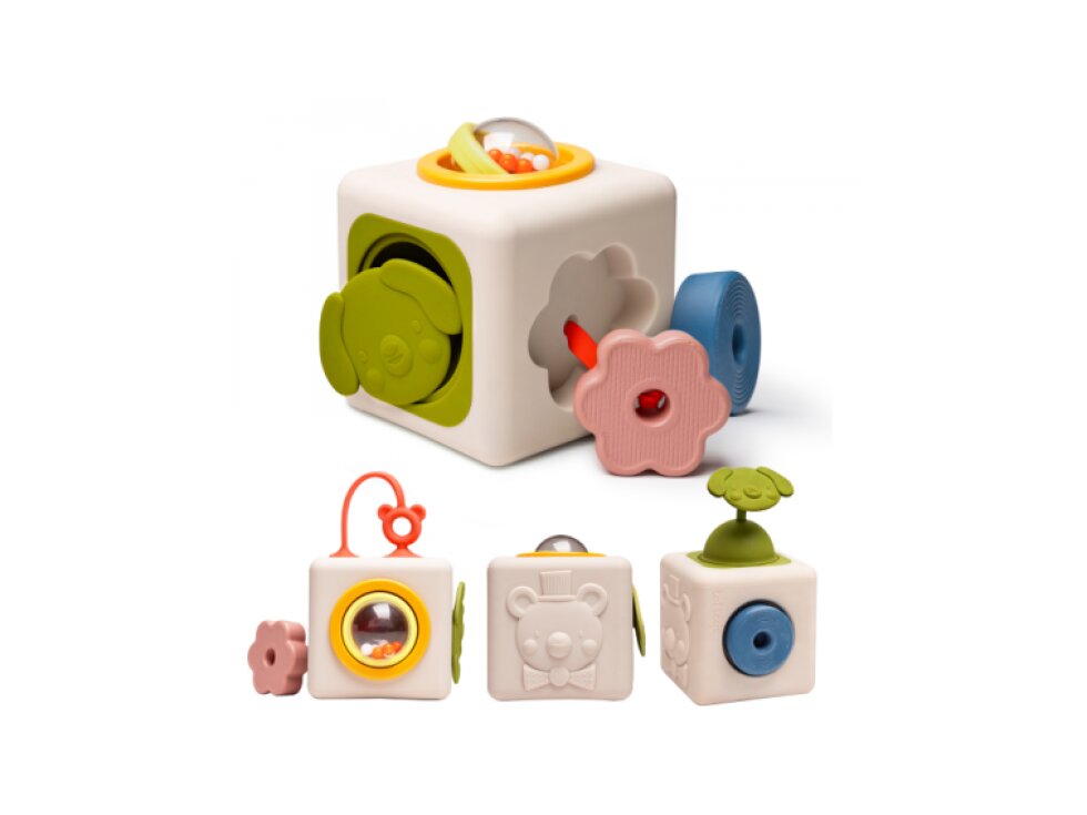 TAF TOYS KOSTKA S AKTIVITAMI PEEK & PLAY