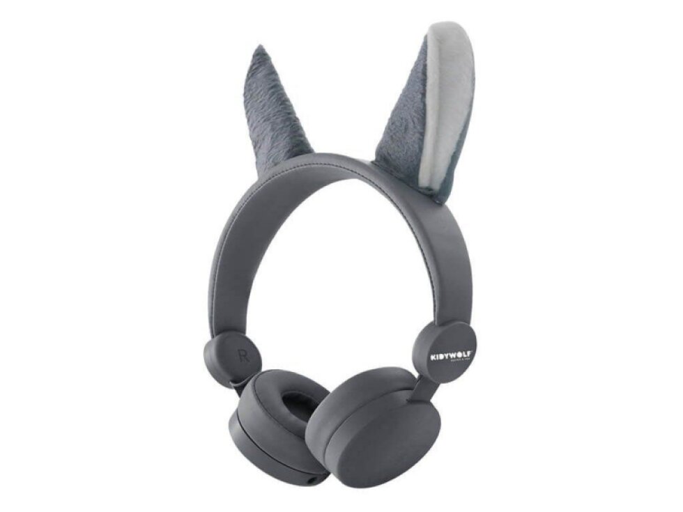 Dětská audio sluchátka Kidywolf Kidyears - Vlk