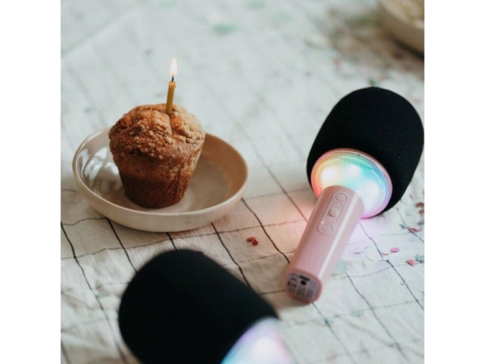 Mikrofon Kidymic Kidywolf - růžová