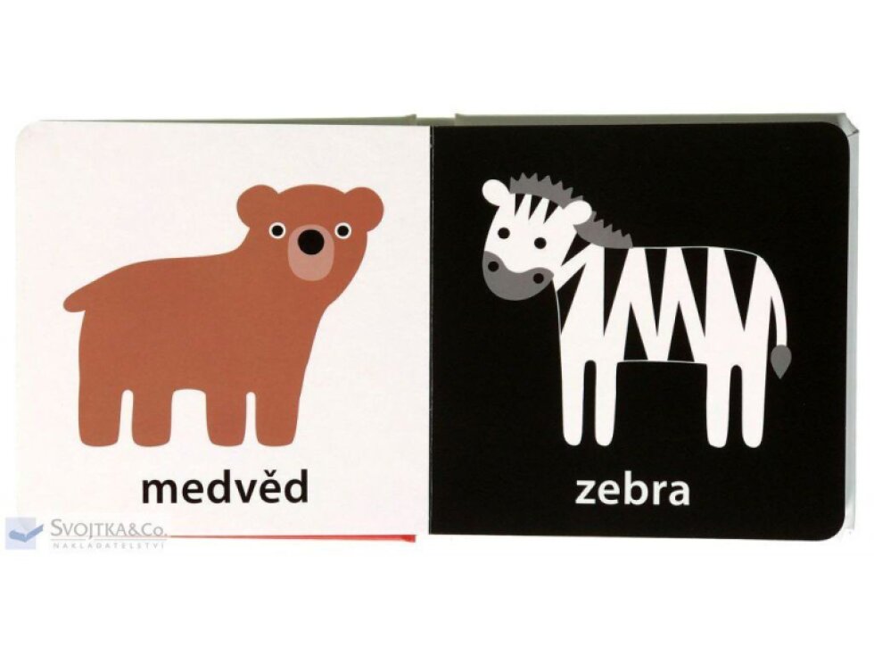 Ahoj mimi Zvířata - kontrastní leporelo