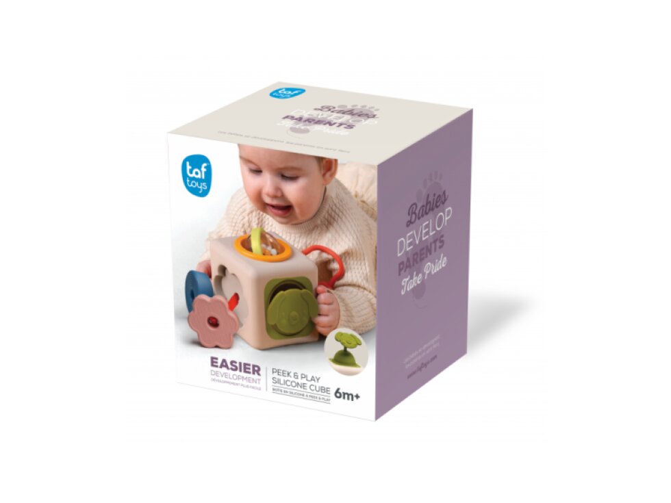 TAF TOYS KOSTKA S AKTIVITAMI PEEK & PLAY