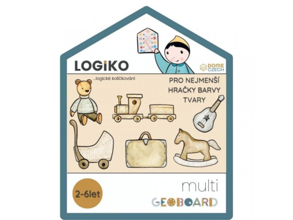 Logiko - Hračky, barvy, tvary