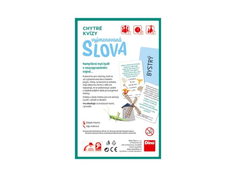 Chytré kvízy - Vyjmenovaná slova
