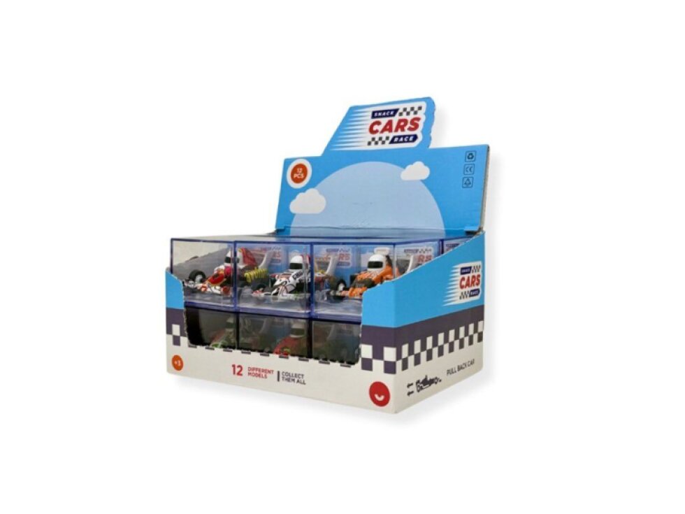 Závodní autíčko s garáží – Snack Cars (edice 6)