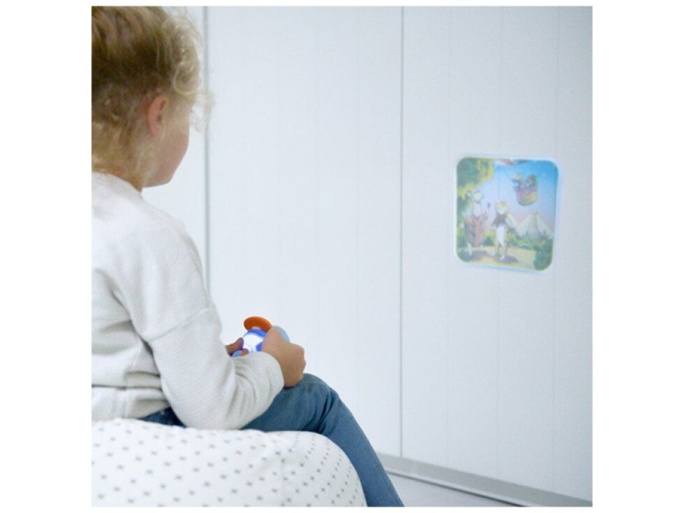 Dětská kapesní promítačka Kidywolf Kidyslide - modrá