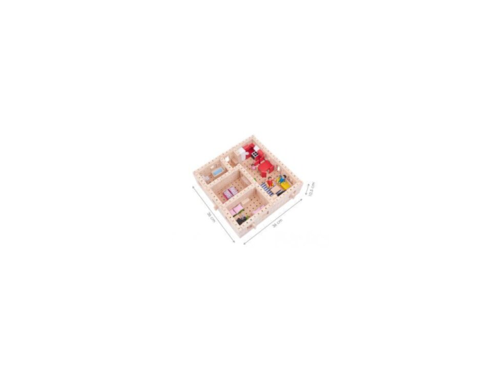 STAVEBNICE BUKO - VELKÝ DŮM PŮDORYS