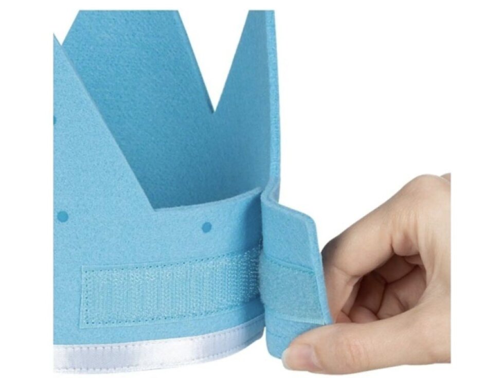 Narozeninová korunka - modrá