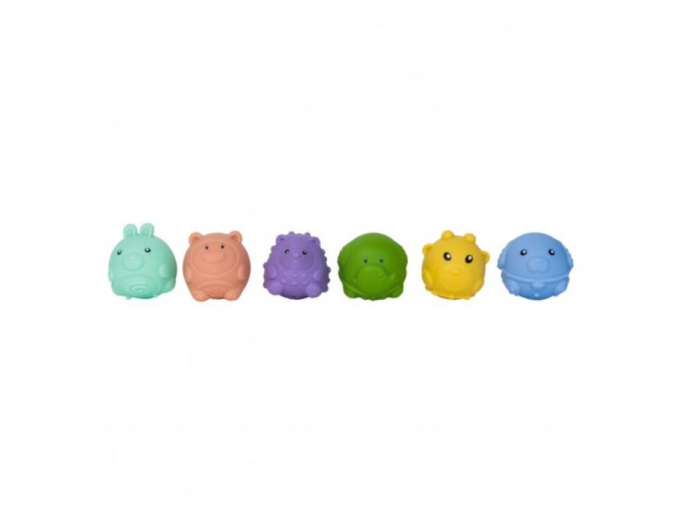 Smyslové hračky se zvukem GIOsensor Bell Toys – sada 6 ks