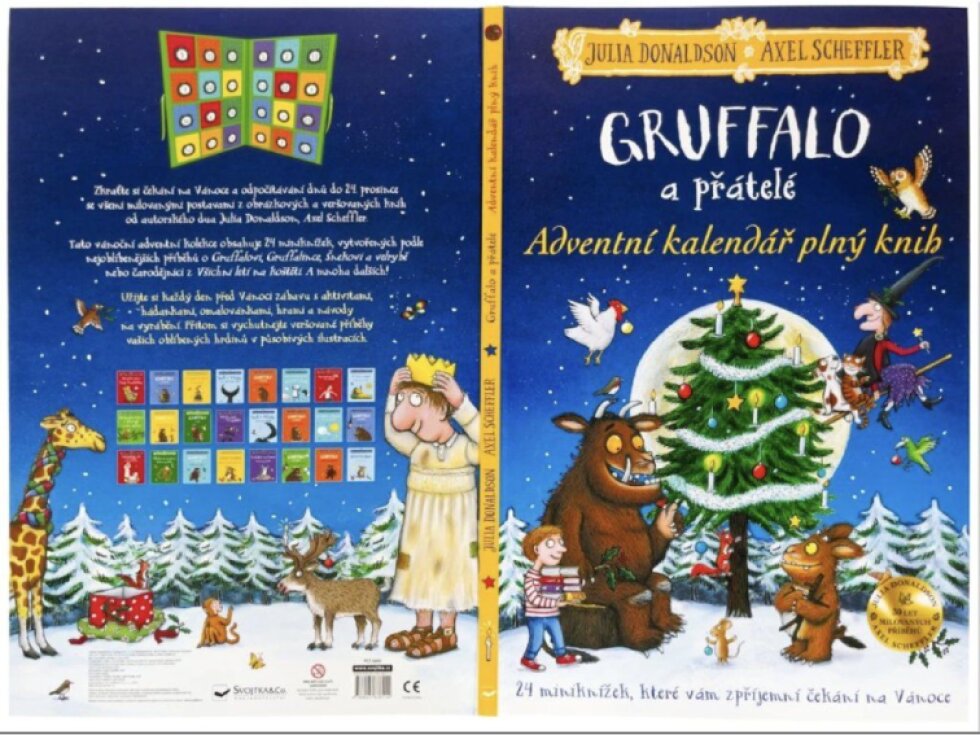 Gruffalo a přátelé - Adventní kalendář plný knih