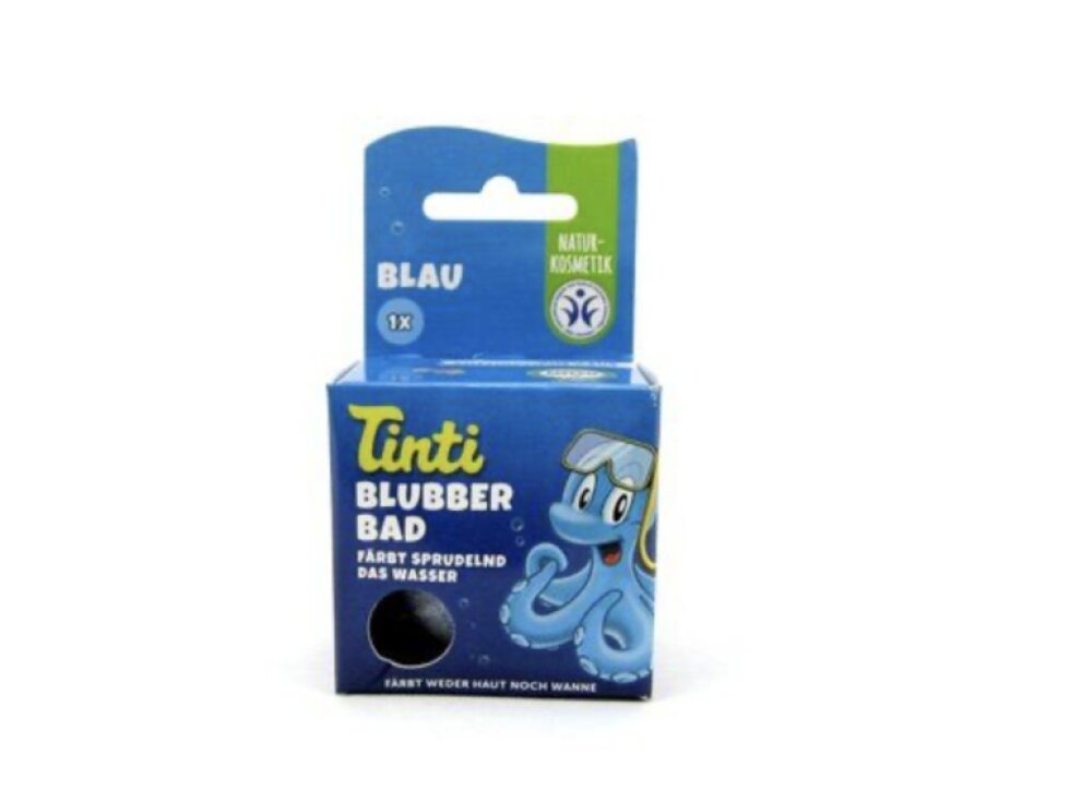 TINTI Bublinková koupel modrá 40g eco