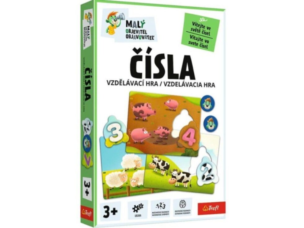 Malý objevitel Čísla – vzdělávací společenská hra