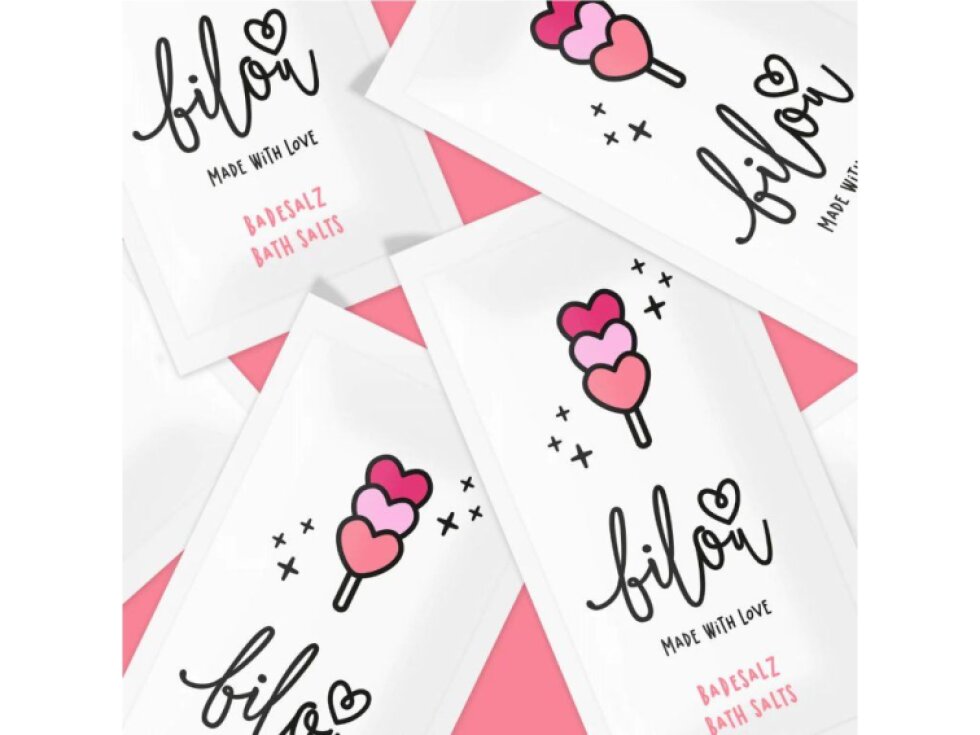 Sůl do koupele Bilou Lovely Strawberry – 80 g