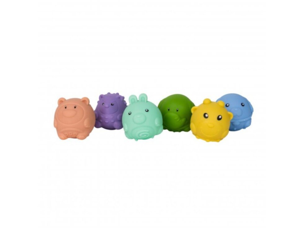 Smyslové hračky se zvukem GIOsensor Bell Toys – sada 6 ks