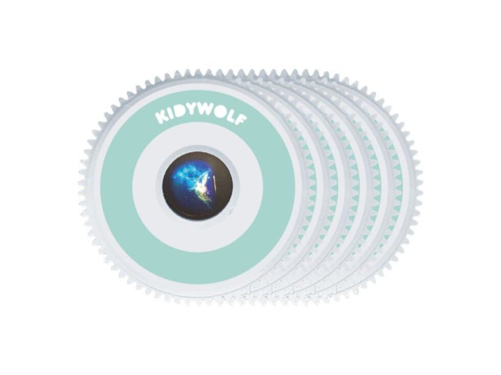 Projektor života v oceánu Kidywolf KIDYSTAR - zelená