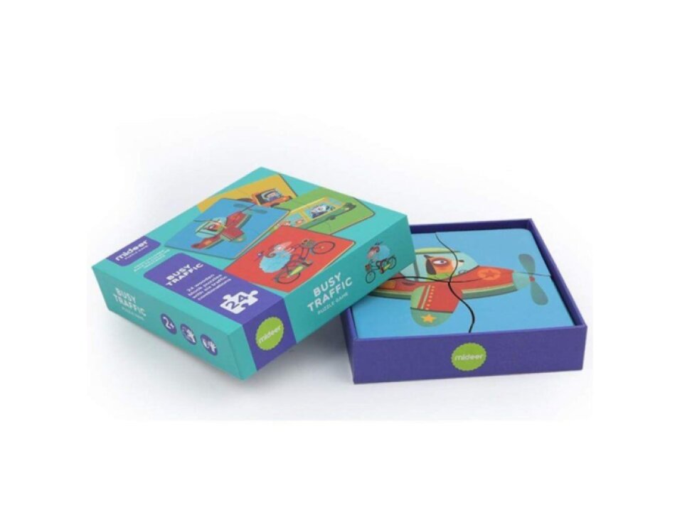 Dopravní prostředky puzzle 24 dílků