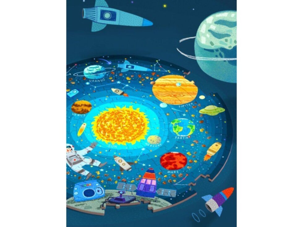 Putování vesmírem puzzle 150ks