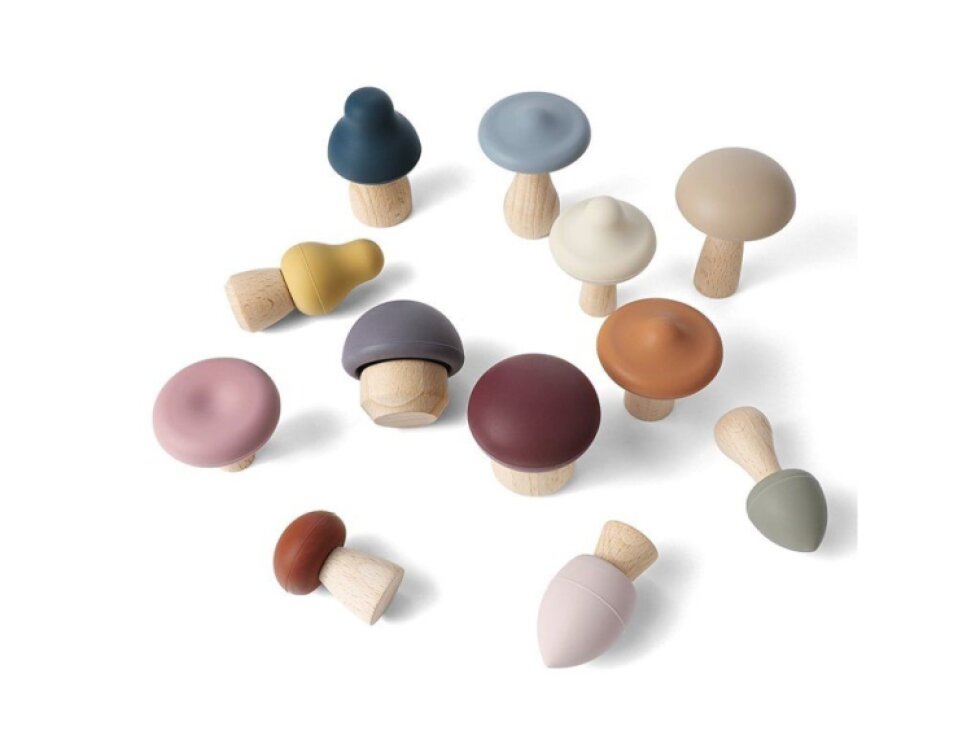 Silikonová sada hub MIWIS – 24 dílů stavebnice