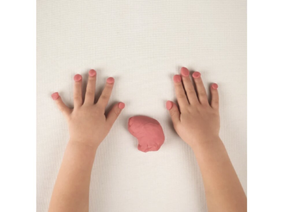 Noonchi organická modelína – žvýkačkově růžová | BUBBLE GUM (100g kelímek)
