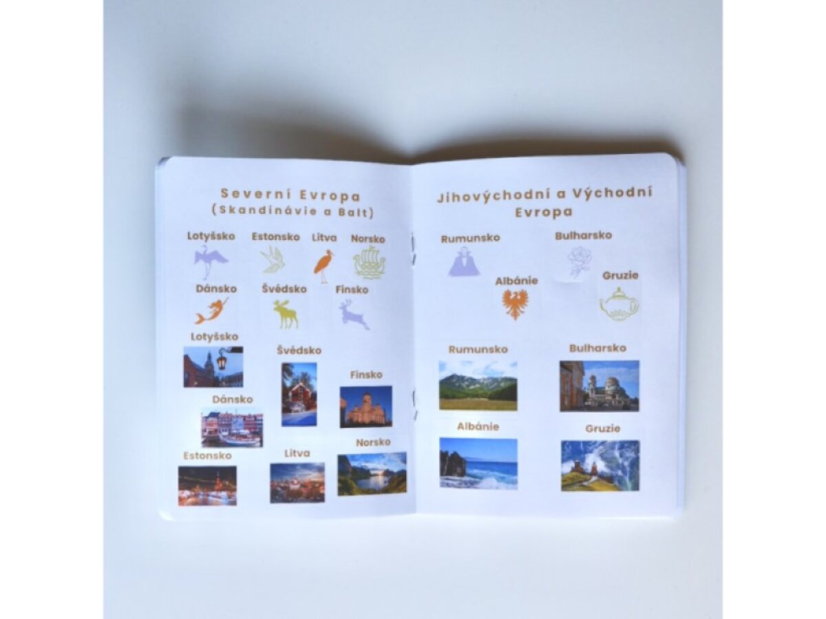 NejenHra Dětský cestovní pas – Evropa