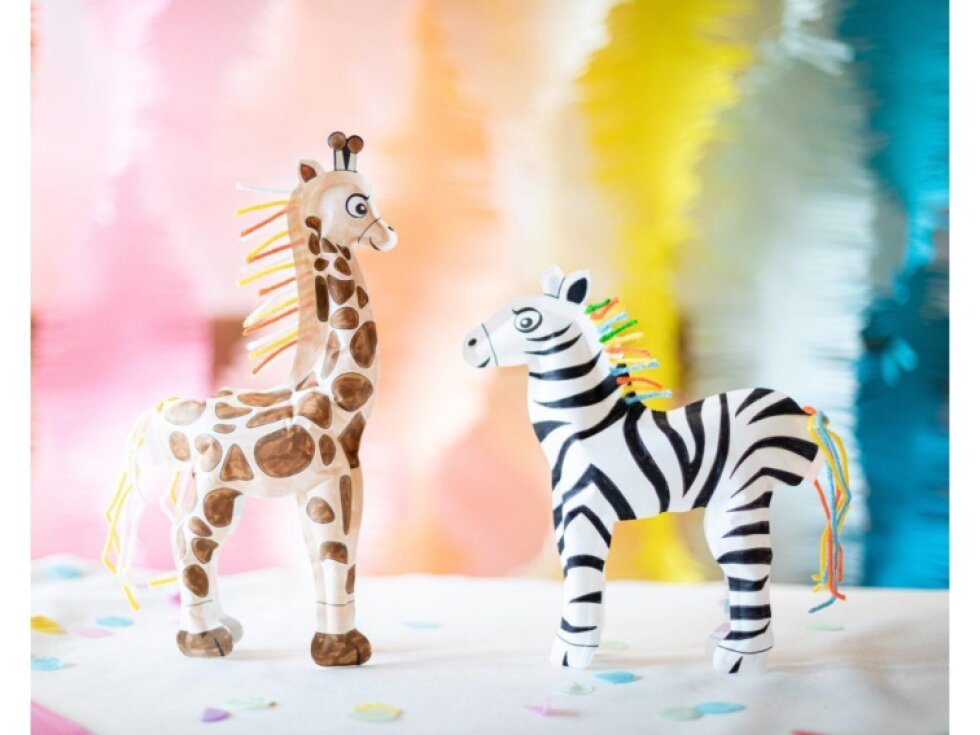 Žirafa & zebra