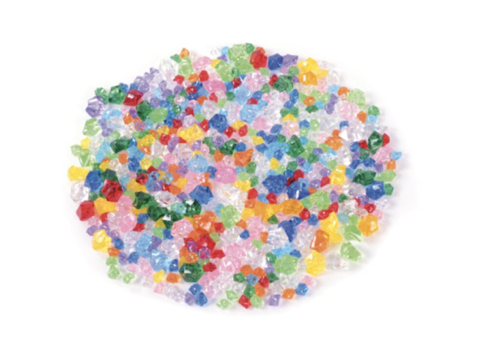 Akrylové diamanty – mix 500 g