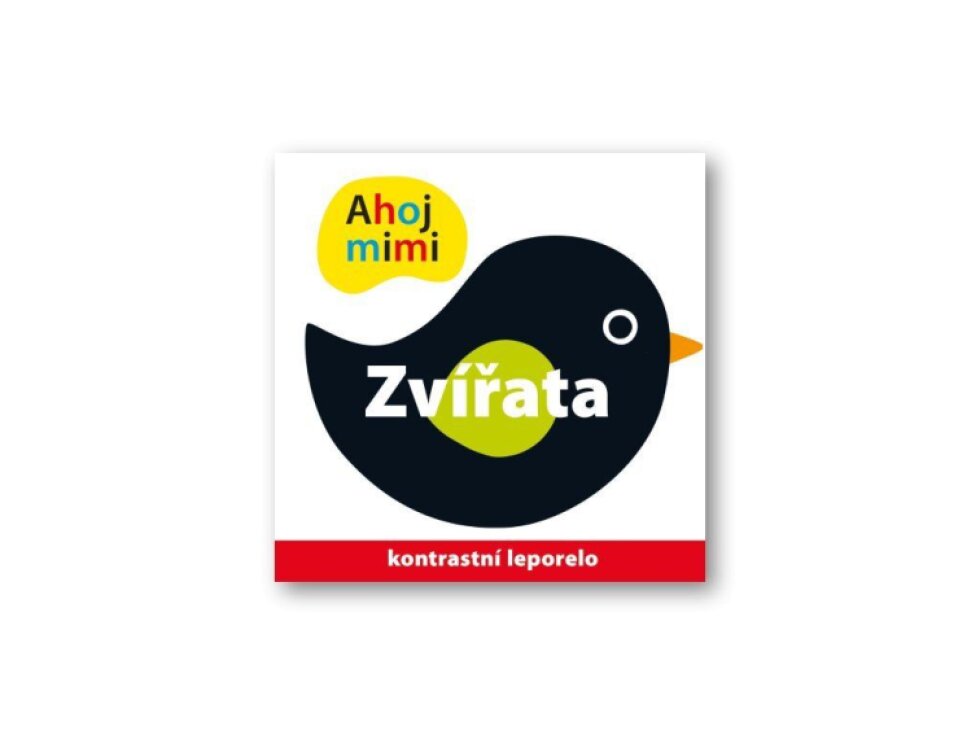 Ahoj mimi Zvířata - kontrastní leporelo