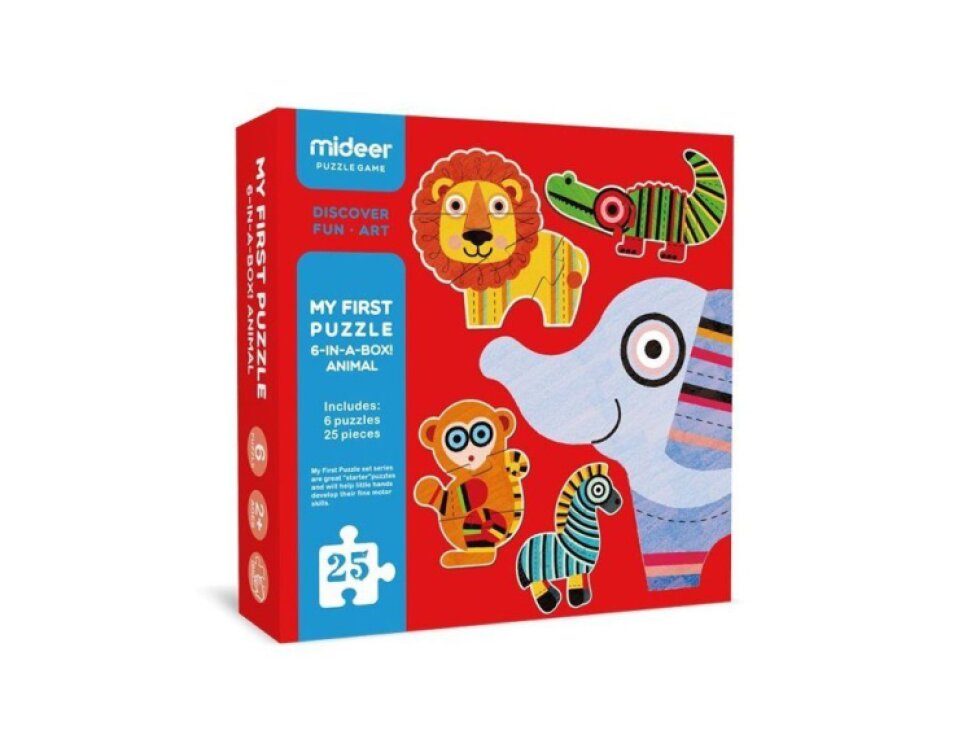 Moje první puzzle - Zvířata - 25 dílků