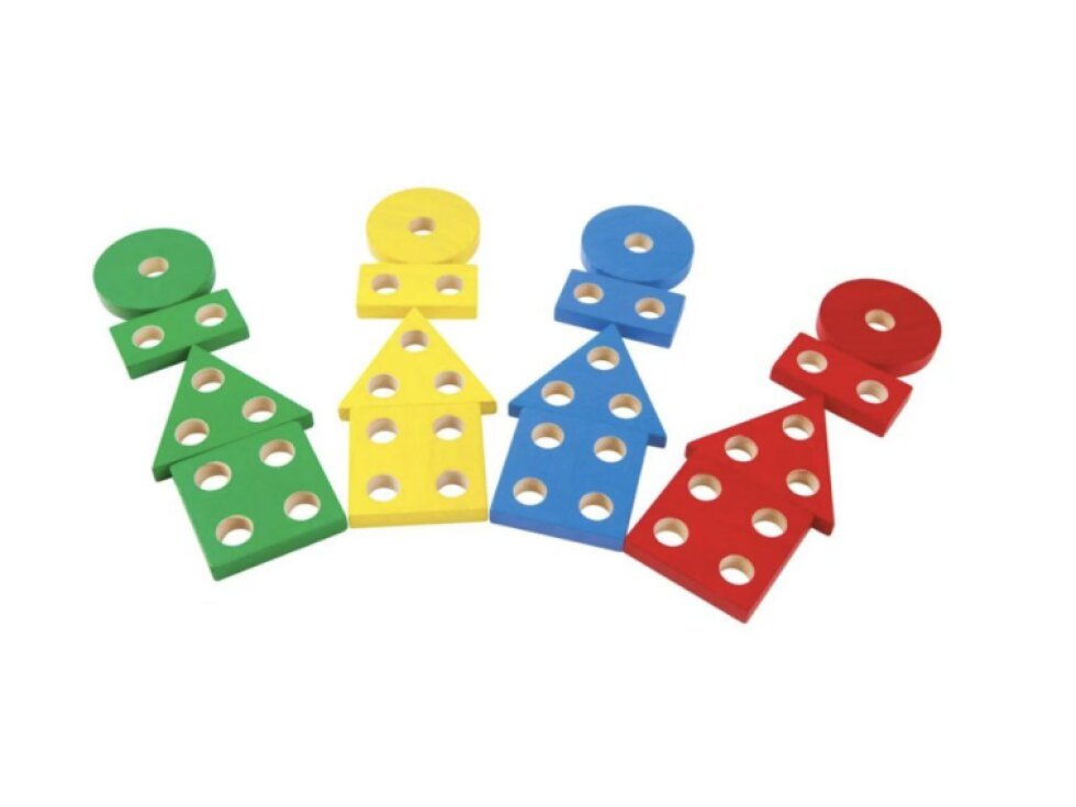 PlanToys Deska s geometrickými tvary
