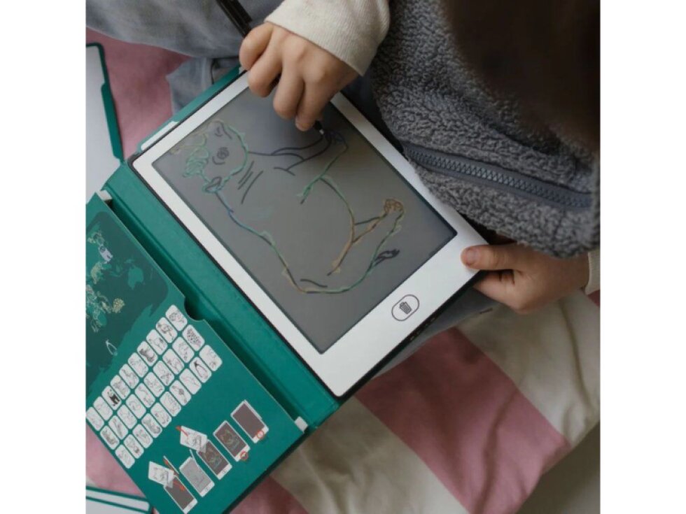 Kreslící tablet Kidydraw mini Kidywolf - Animals around the world