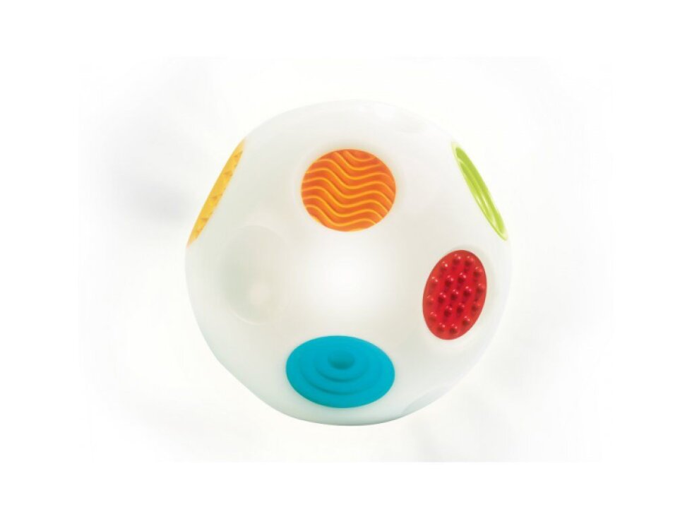 INFANTINO HUDEBNÍ A SVÍTÍCÍ MÍČEK RAINBOW BALL