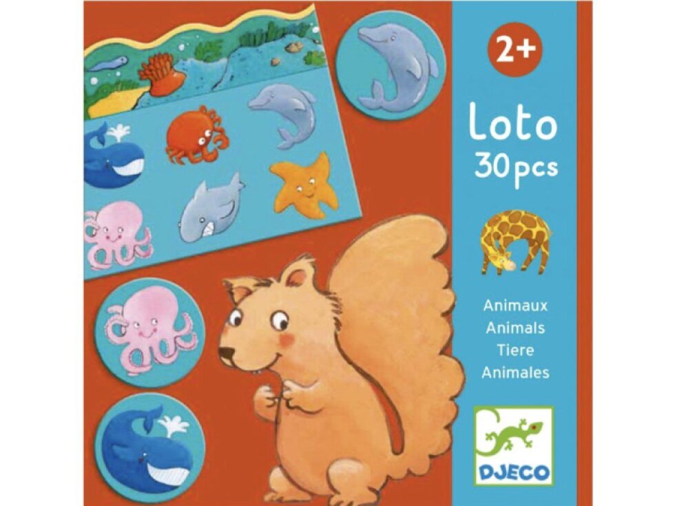 DJECO Zvířátkové loto