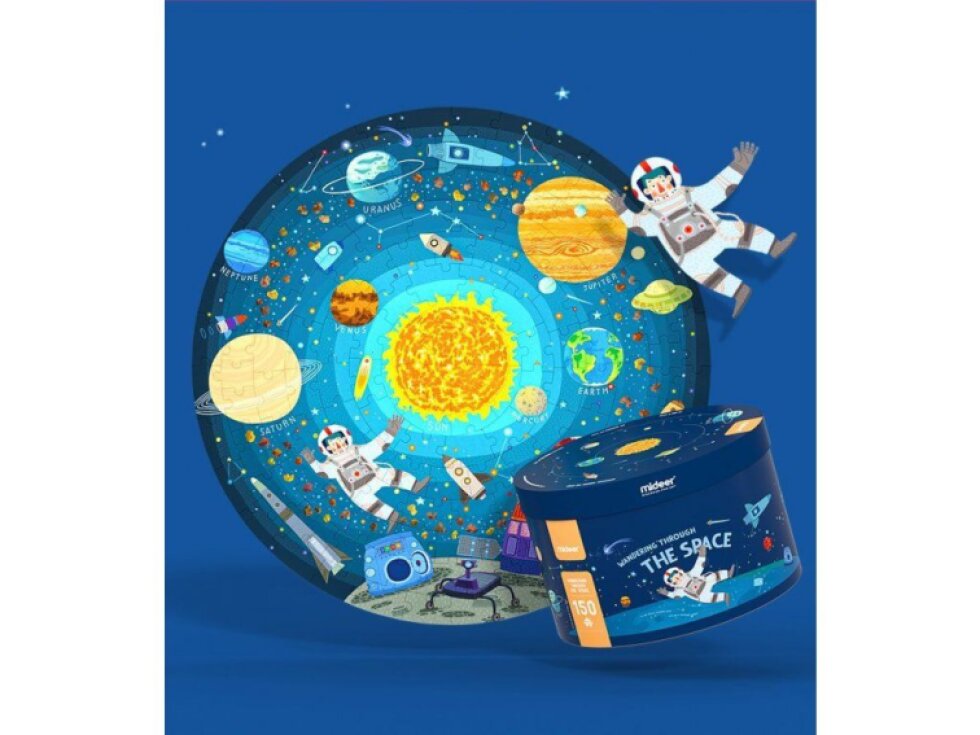 Putování vesmírem puzzle 150ks