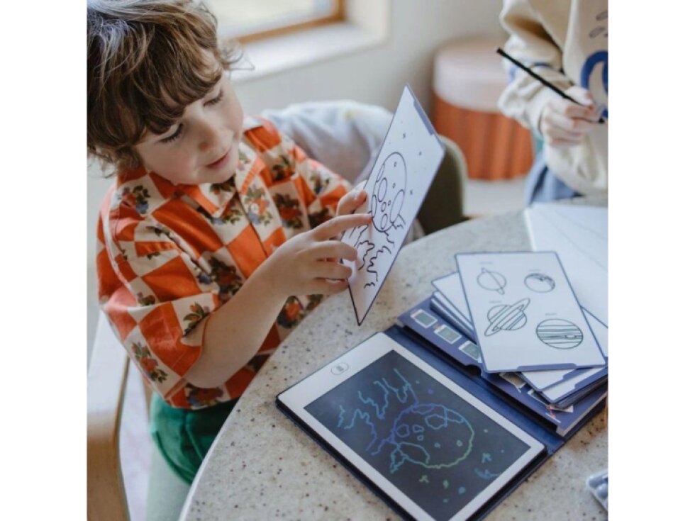 Kreslící tablet Kidydraw Mini Kidywolf – Galaxy