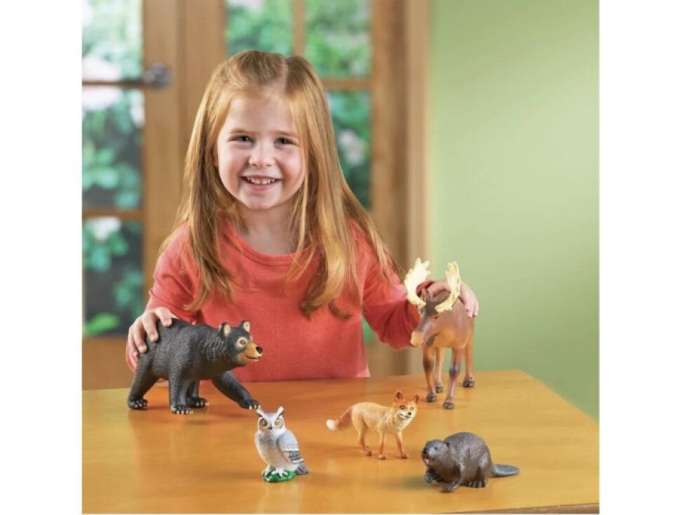 Learning Resources – Jumbo Forest Animals – velké figurky lesních zvířat