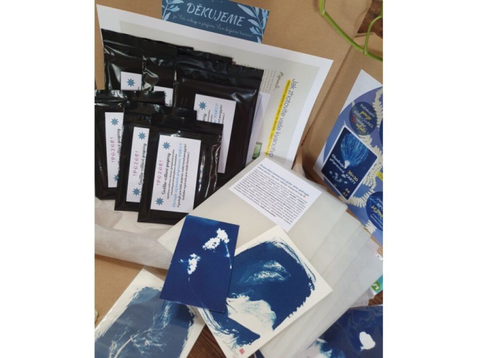 Sada tvůrce - KYANOTYPIE - TEAM