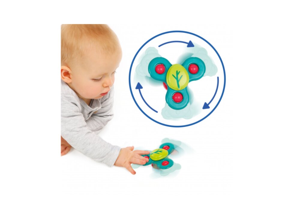 Ludi Baby spinner – fidget spinner pro nejmenší od 10 měsíců