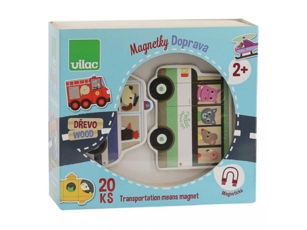 Vilac dřevěné magnety - doprava