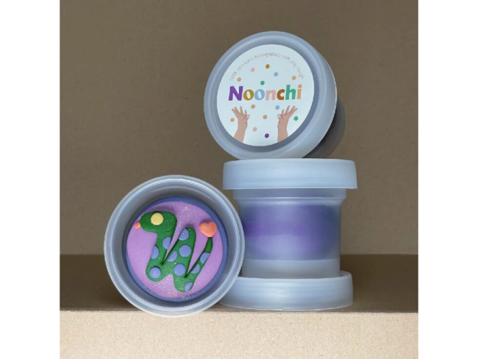 Noonchi organická modelína - Hadík Juniper | Veri Peri (100g kelímek)