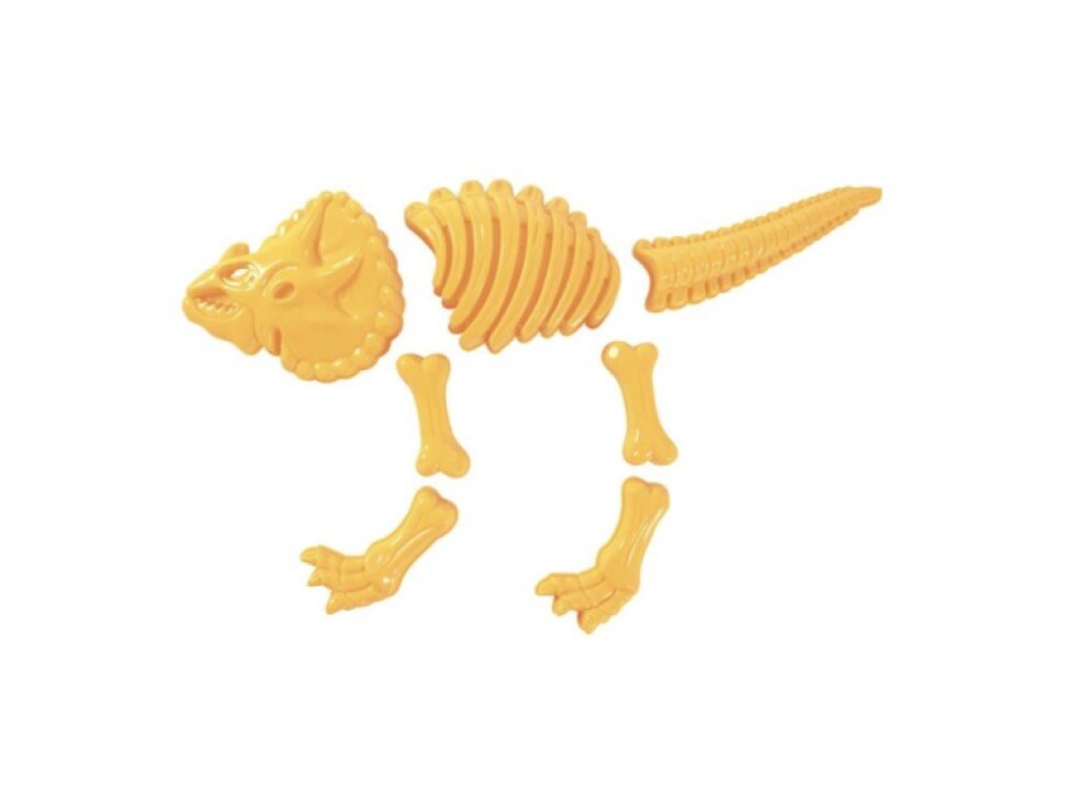 Triceratops žlutý set formiček na písek