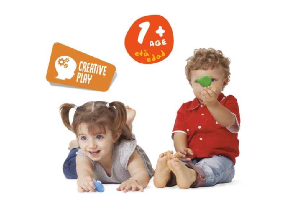 Carioca – Baby Teddy voskovky 6 ks