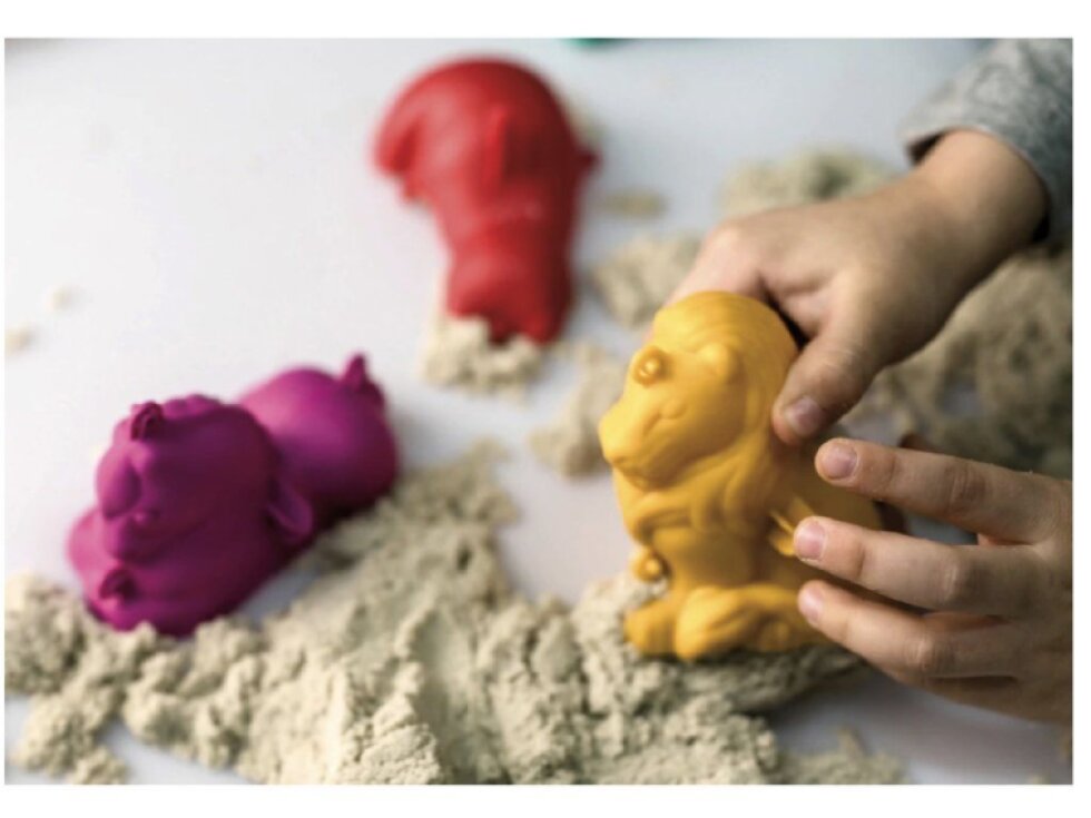 Kinetický písek 1 kg - různé barvy