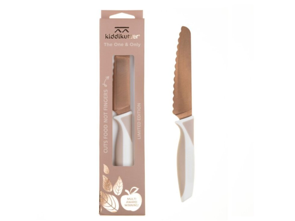 Kiddikutter nůž pro děti - Limitovaná zimní edice v barvě růžového zlata