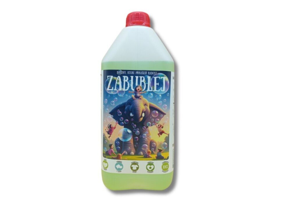 Bublifuk Zabublej (5 l) - Profesionální směs na velké bubliny – Rodinné balení