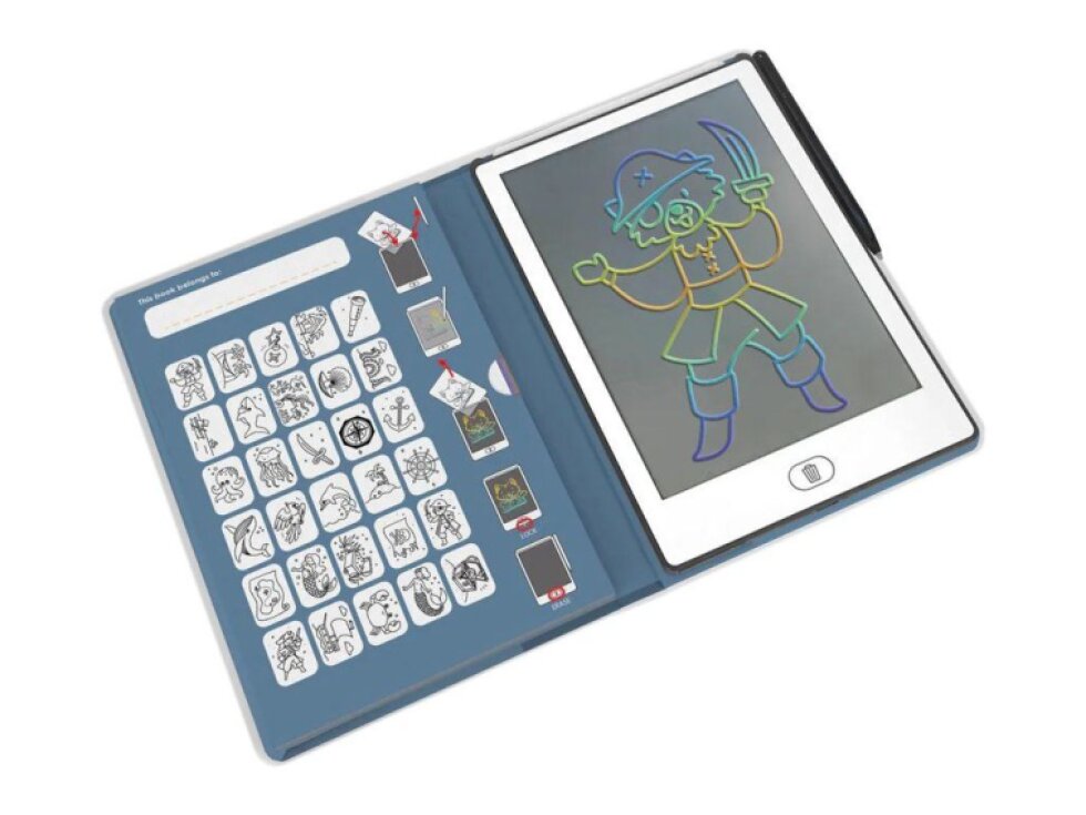 Kreslící tablet Kidydraw Mini Kidywolf - Oceán a piráti