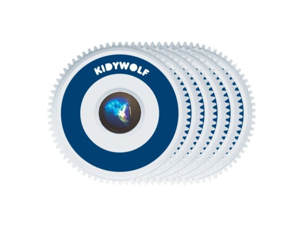 Projektor hvězdné oblohy Kidywolf KIDYSTAR – modrá