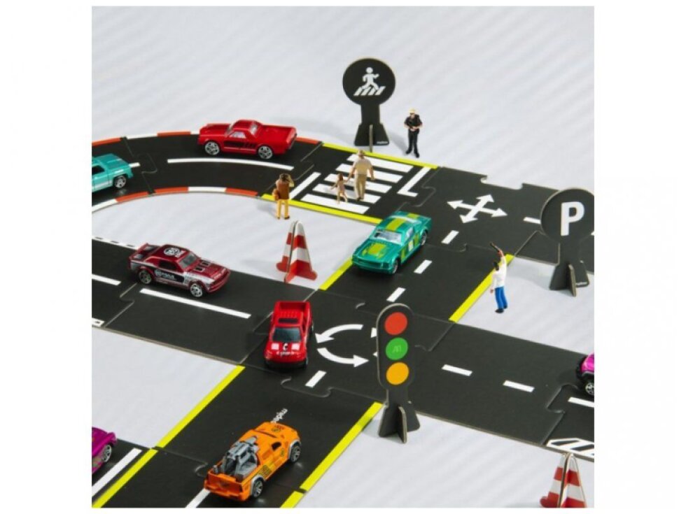 Závodní okruh puzzle 38 dílků